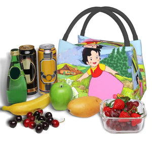 Heidi The Girl From The Alps Snow Cream Insulated Lunch Bags-Kawaii Dream