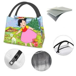 Heidi The Girl From The Alps Snow Cream Insulated Lunch Bags-Kawaii Dream