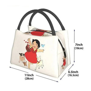 Heidi The Girl From The Alps Snow Cream Insulated Lunch Bags-Kawaii Dream