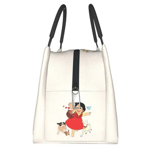 Heidi The Girl From The Alps Snow Cream Insulated Lunch Bags-Kawaii Dream