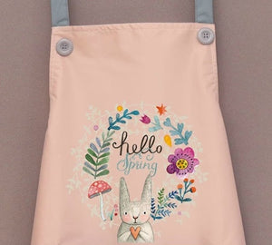 Hello Spring Rabbit Chef Apron-Kawaii Dream