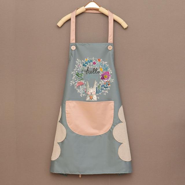 Hello Spring Rabbit Chef Apron-Kawaii Dream