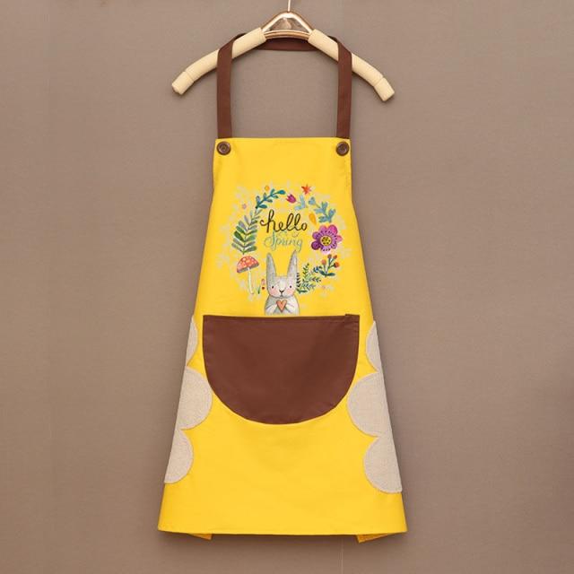 Hello Spring Rabbit Chef Apron-Kawaii Dream