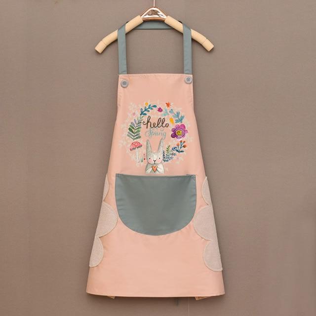 Hello Spring Rabbit Chef Apron-Kawaii Dream