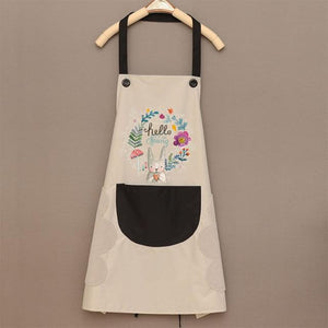 Hello Spring Rabbit Chef Apron-Kawaii Dream