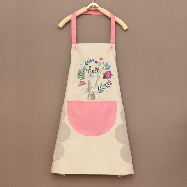 Hello Spring Rabbit Chef Apron-Kawaii Dream