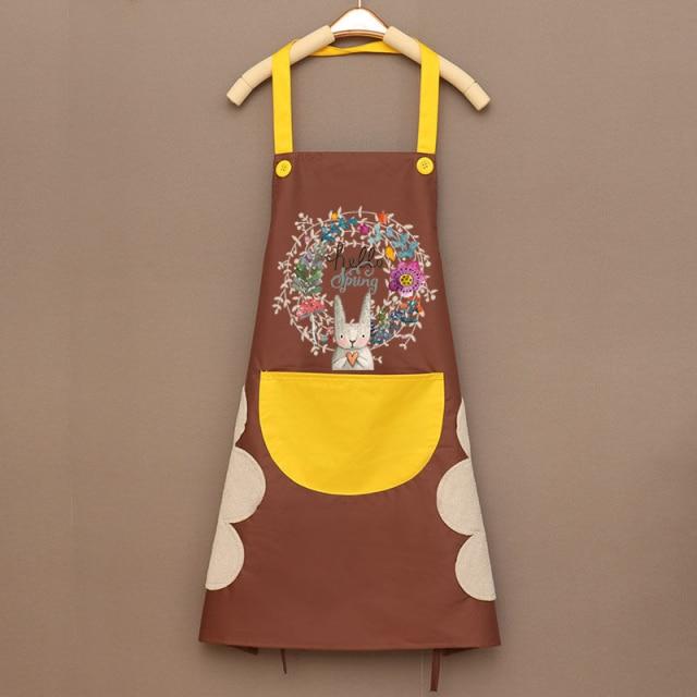 Hello Spring Rabbit Chef Apron-Kawaii Dream
