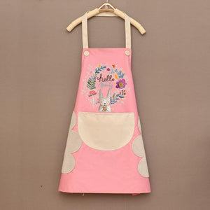 Hello Spring Rabbit Chef Apron-Kawaii Dream