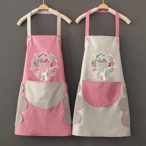 Hello Spring Rabbit Chef Apron-Kawaii Dream
