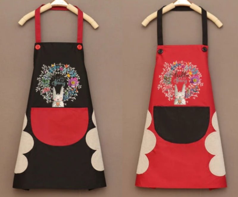 Hello Spring Rabbit Chef Apron-Kawaii Dream