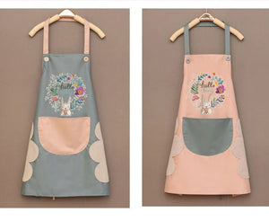 Hello Spring Rabbit Chef Apron-Kawaii Dream