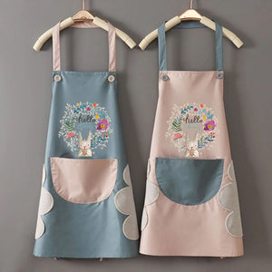 Hello Spring Rabbit Chef Apron-Kawaii Dream