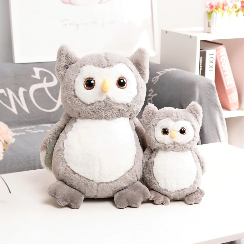 Hooting Owl Plushies-Kawaii Dream