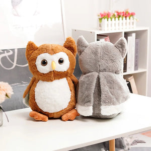 Hooting Owl Plushies-Kawaii Dream