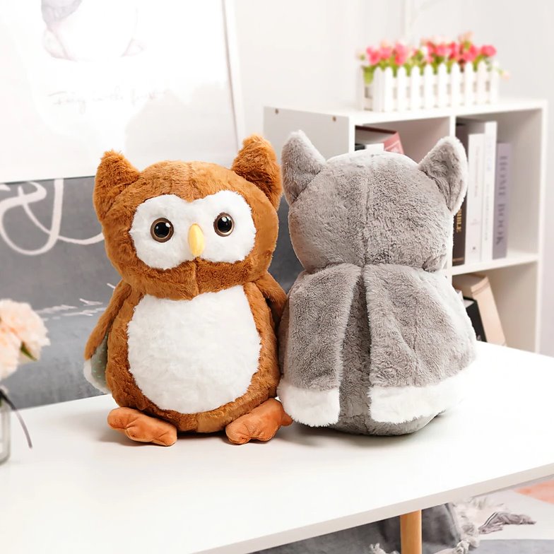 Hooting Owl Plushies-Kawaii Dream