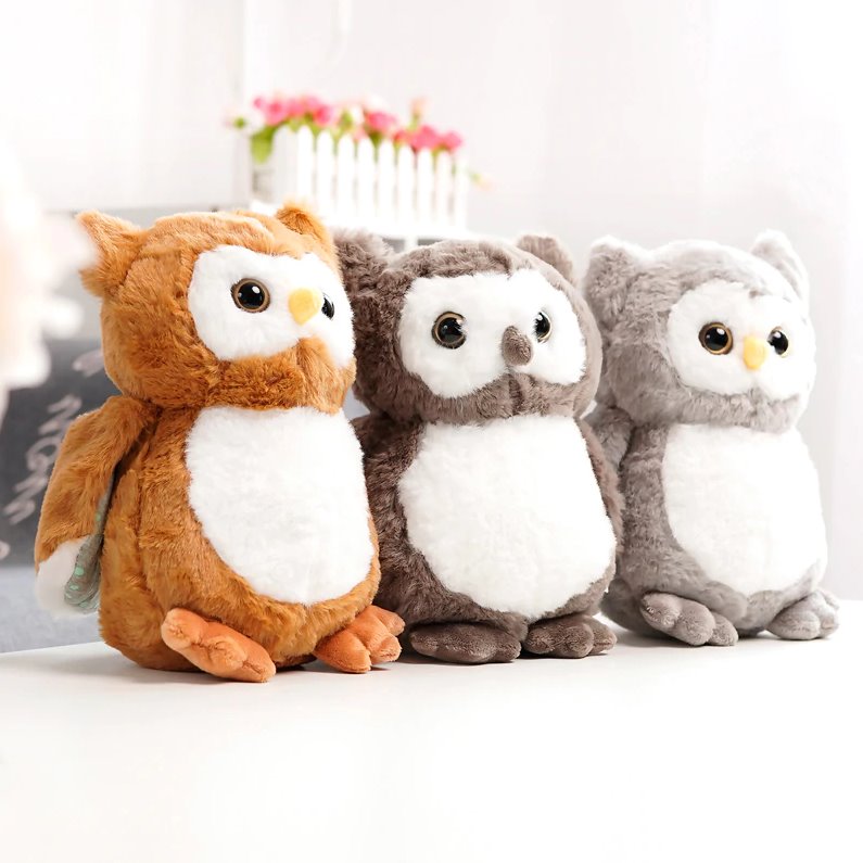 Hooting Owl Plushies-Kawaii Dream