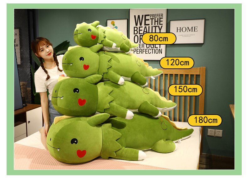 Huge Colorful Cute Dragon Plushies-Kawaii Dream