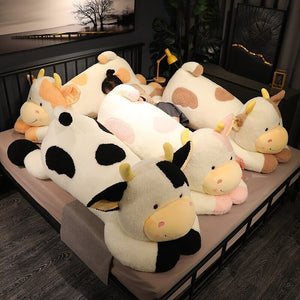 Huge Fluffy Lovely Milk Cow Plushies-Kawaii Dream