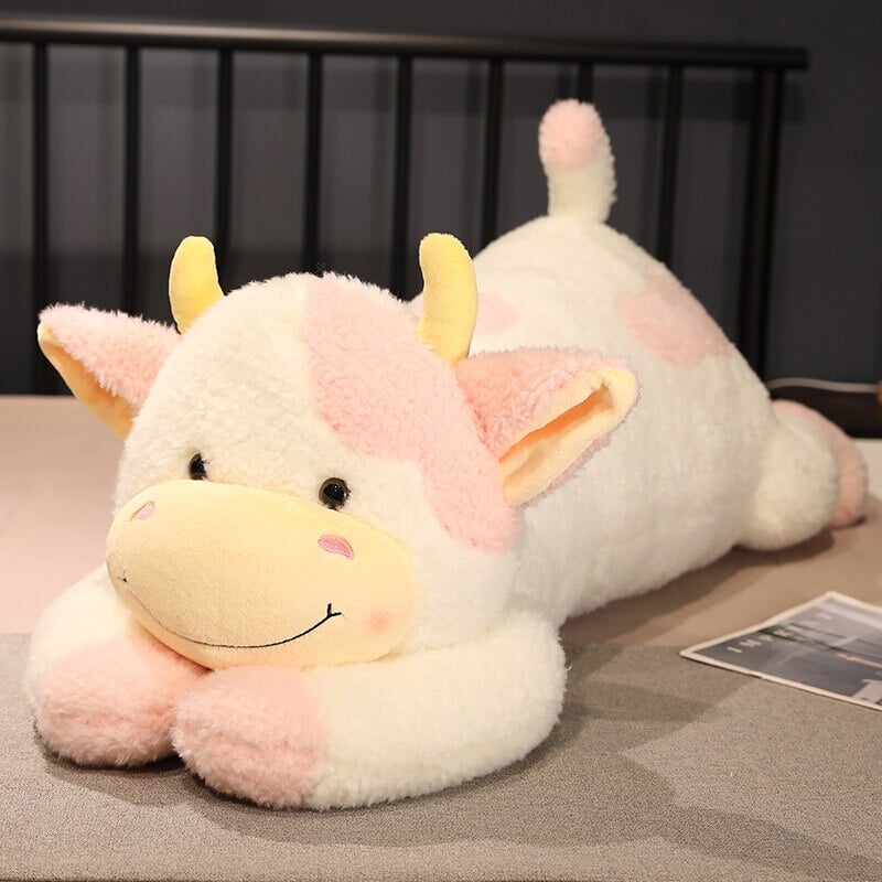 Huge Fluffy Lovely Milk Cow Plushies-Kawaii Dream