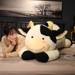 Huge Fluffy Lovely Milk Cow Plushies-Kawaii Dream