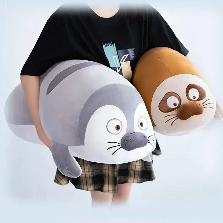 Huge Sleeping Buddies Seal Plushies-Kawaii Dream