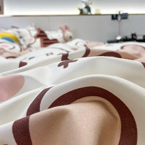 Hundreds of Kawaii Bear Bunny Bedding Set-Kawaii Dream