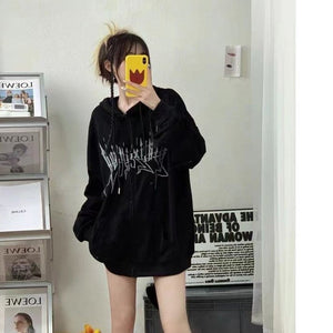 I Am The Devil Gothic Hoodie-Kawaii Dream