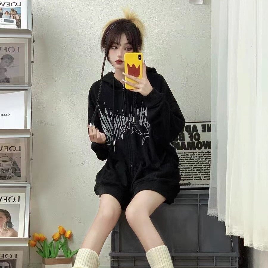 I Am The Devil Gothic Hoodie-Kawaii Dream