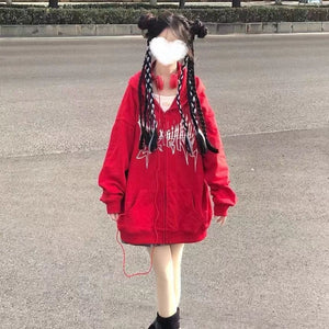 I Am The Devil Gothic Hoodie-Kawaii Dream