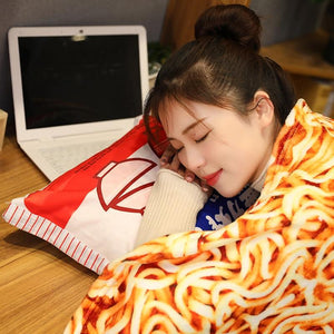 Instant Noodle Plushie Pillow-Kawaii Dream