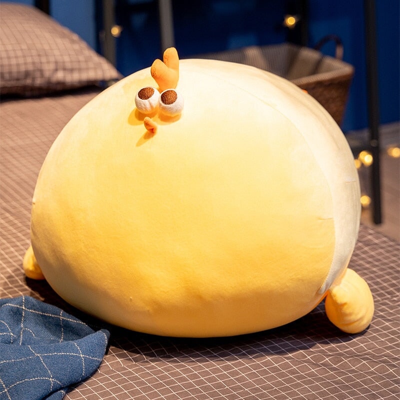 Jaba Image Jaba the Chonky Yellow Chicken Plushie – Kawaii Dream