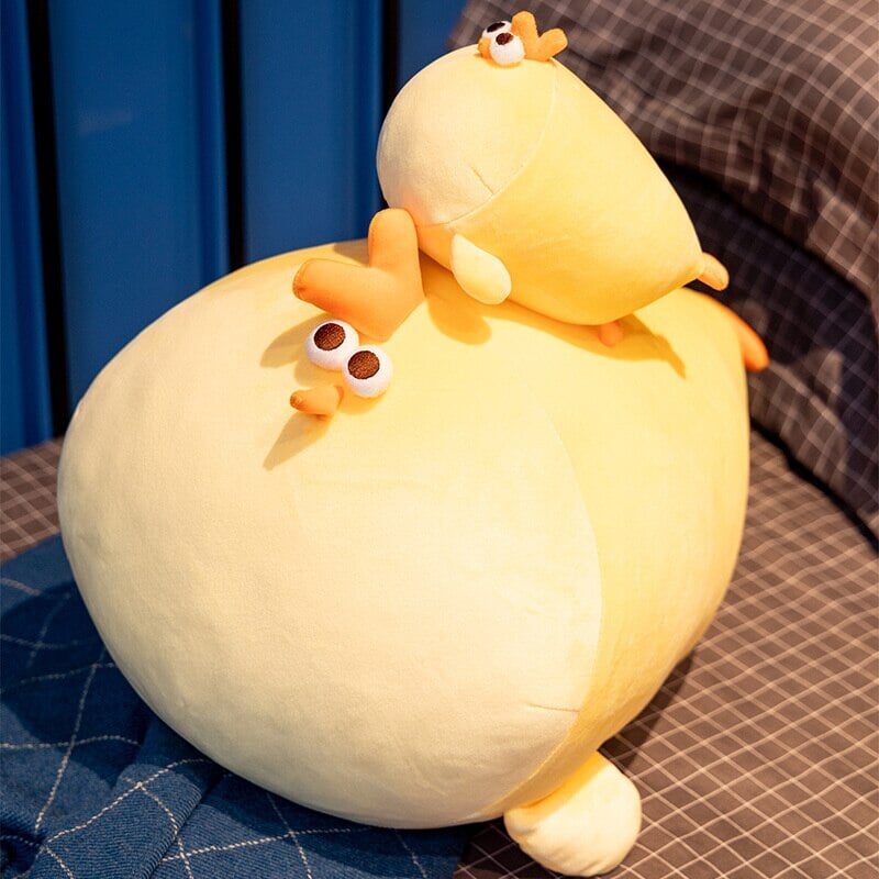 Jaba the Chonky Yellow Chicken Plushie-Kawaii Dream