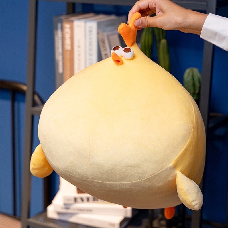 Jaba the Chonky Yellow Chicken Plushie-Kawaii Dream