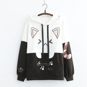 Japanese Anime Cat Hoodie-Kawaii Dream