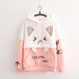 Japanese Anime Cat Hoodie-Kawaii Dream