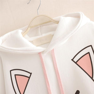 Japanese Anime Cat Hoodie-Kawaii Dream