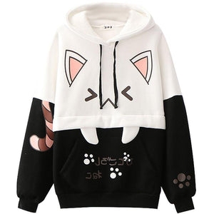 Japanese Anime Cat Hoodie-Kawaii Dream