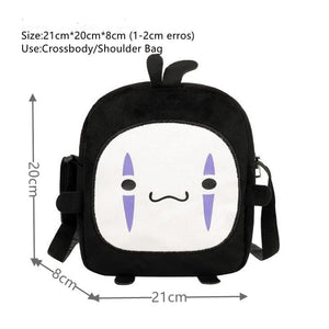 Japanese Anime No-Face Crossbody Small Bag-Kawaii Dream