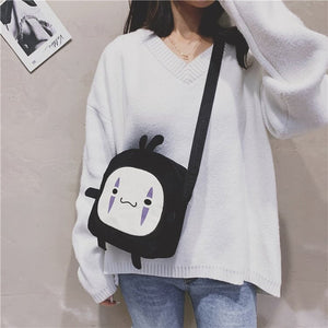 Japanese Anime No-Face Crossbody Small Bag-Kawaii Dream