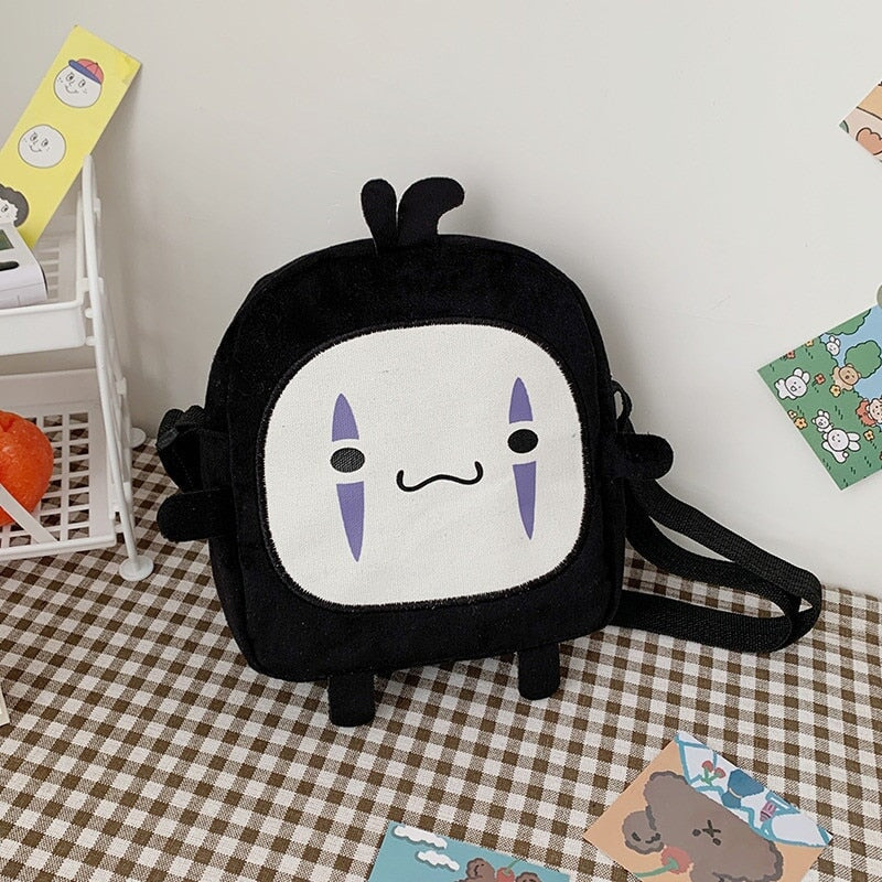 Japanese Anime No-Face Crossbody Small Bag-Kawaii Dream