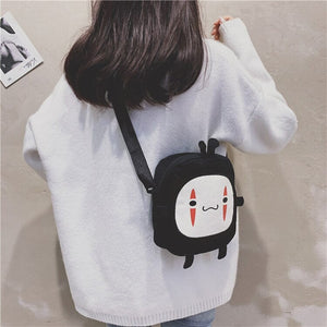 Japanese Anime No-Face Crossbody Small Bag-Kawaii Dream