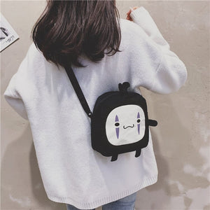 Japanese Anime No-Face Crossbody Small Bag-Kawaii Dream