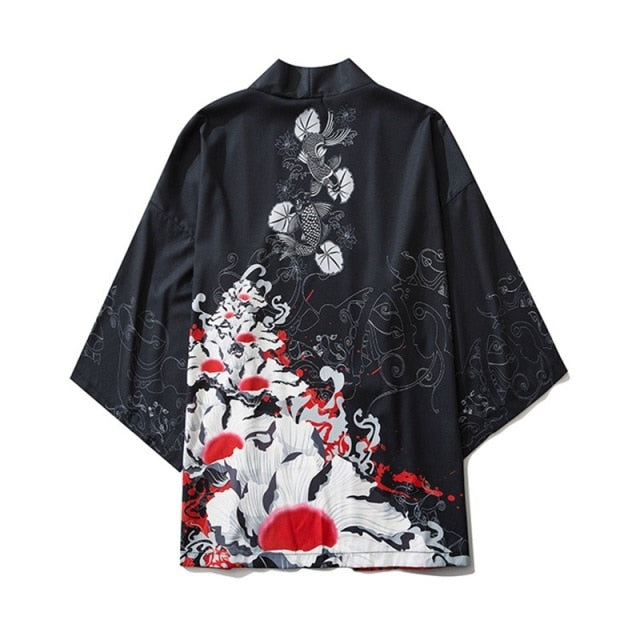 Japanese Art Fancy Kimono Cardigan Robe Short-Kawaii Dream
