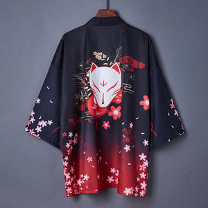 Japanese Art Fancy Kimono Cardigan Robe Short-Kawaii Dream