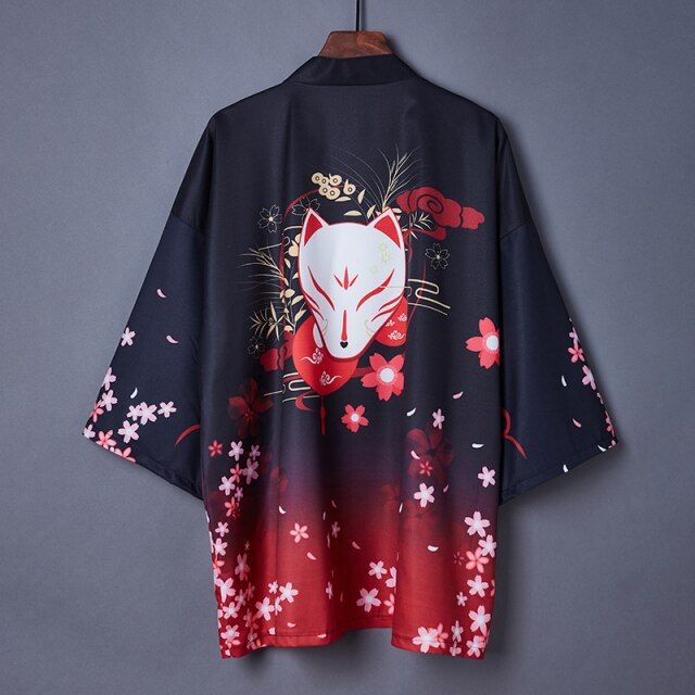 Japanese Art Fancy Kimono Cardigan Robe Short-Kawaii Dream