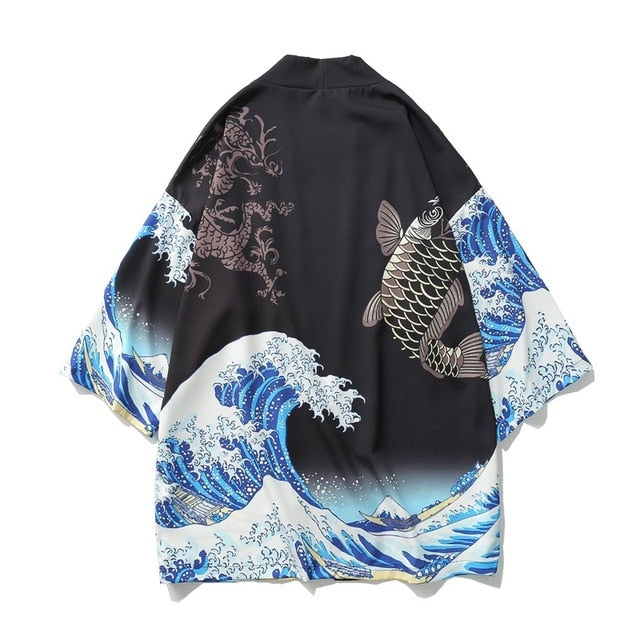 Japanese Art Fancy Kimono Cardigan Robe Short-Kawaii Dream