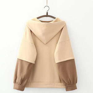 Japanese Bubble Tea Bear Hoodies-Kawaii Dream