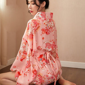 Japanese Cherry Blossom Sakura Pink Kimono-Kawaii Dream