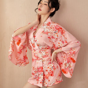 Japanese Cherry Blossom Sakura Pink Kimono-Kawaii Dream
