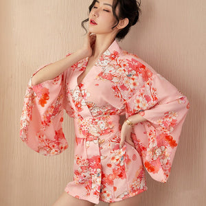 Japanese Cherry Blossom Sakura Pink Kimono-Kawaii Dream